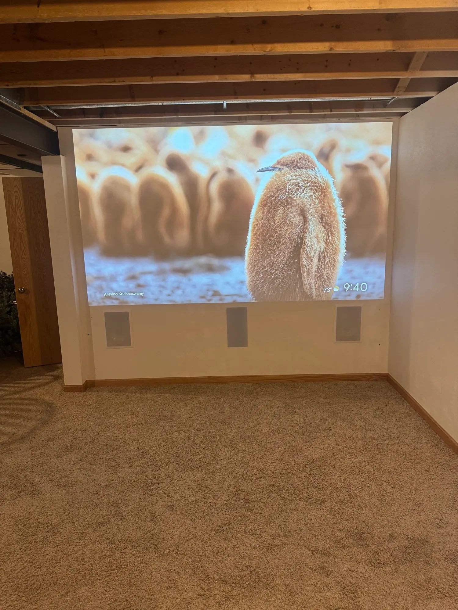 Projector home theater