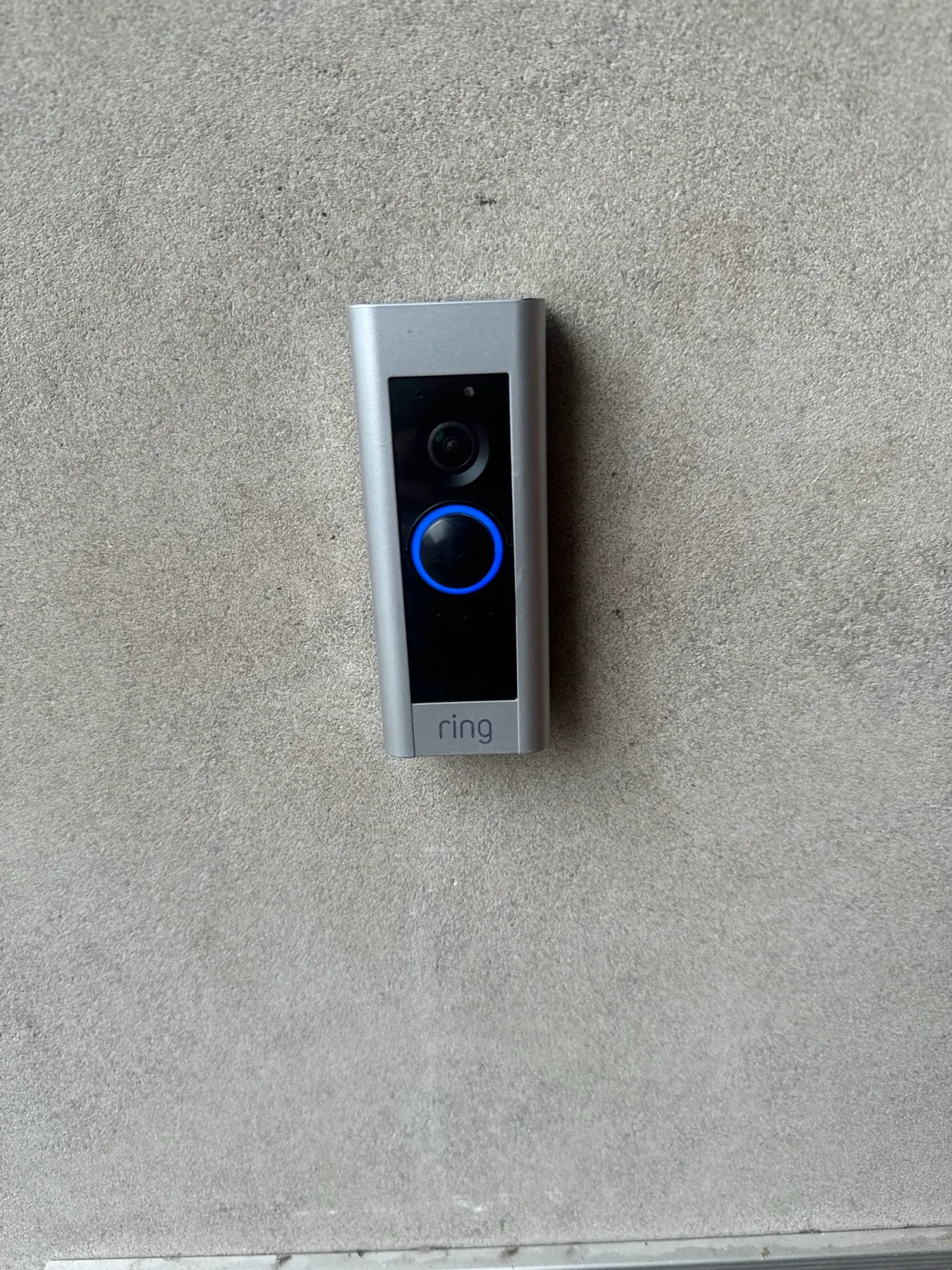 Smart video doorbell installation
