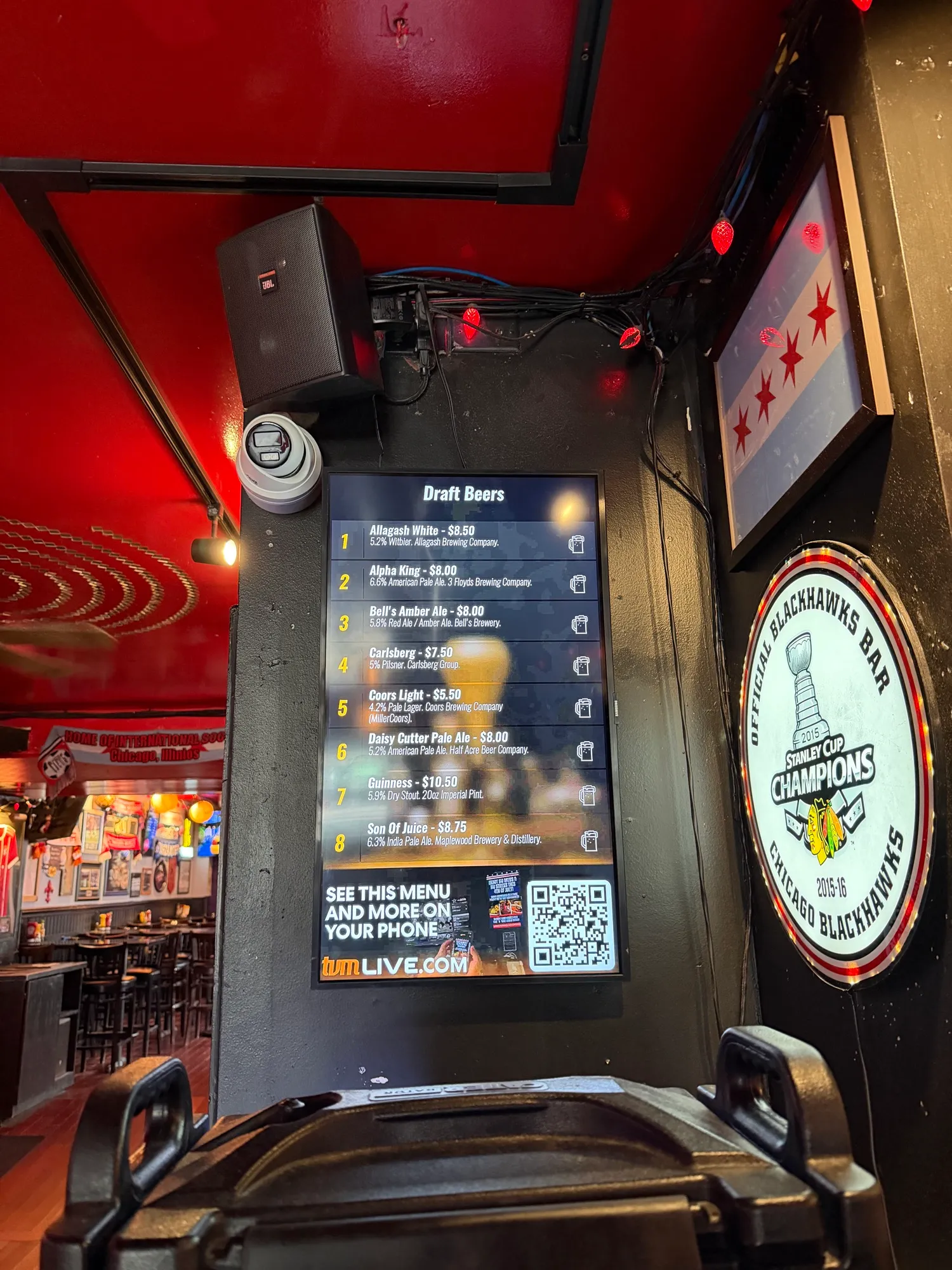 Commercial display installation