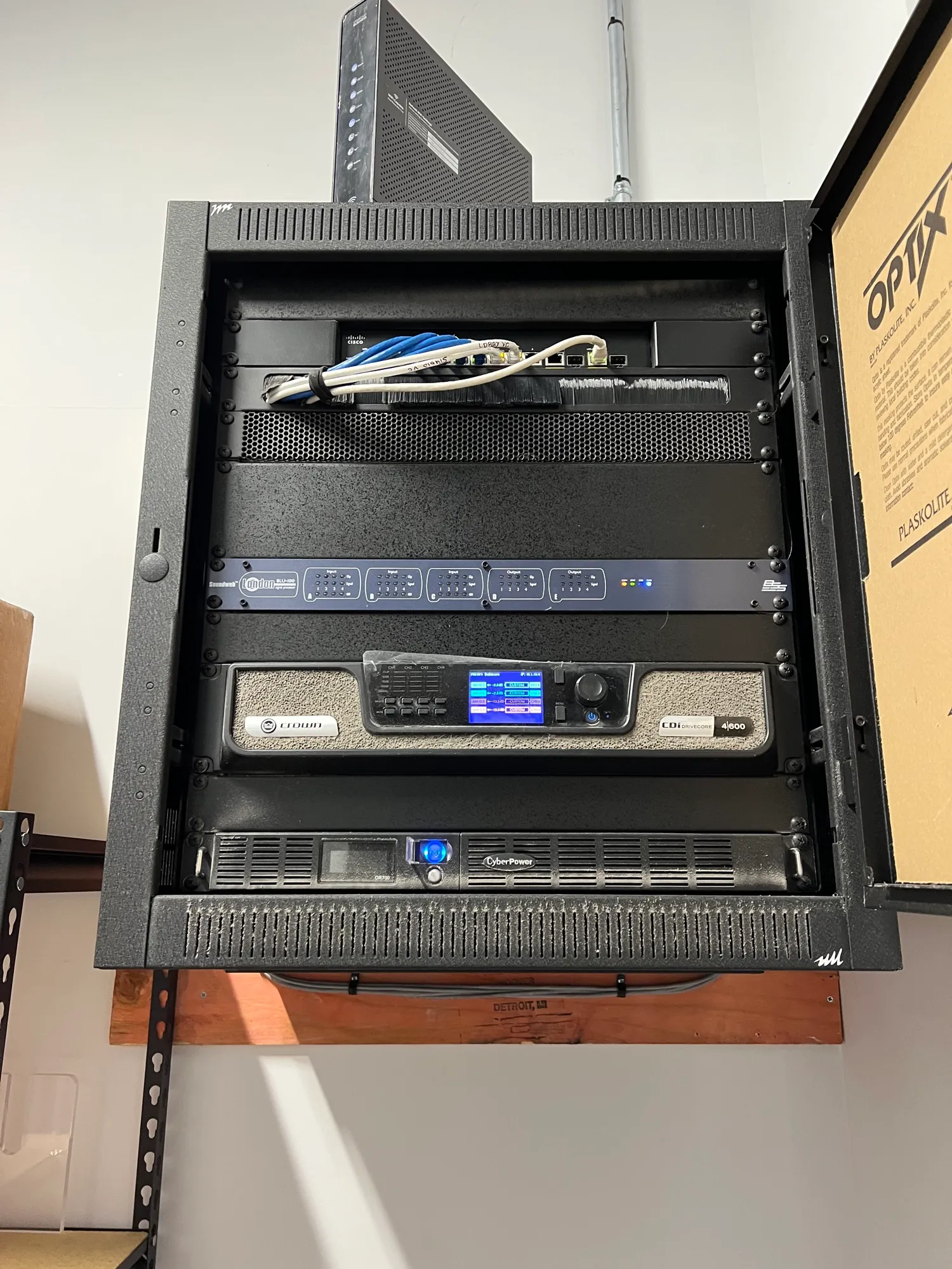 Commercial AV installation